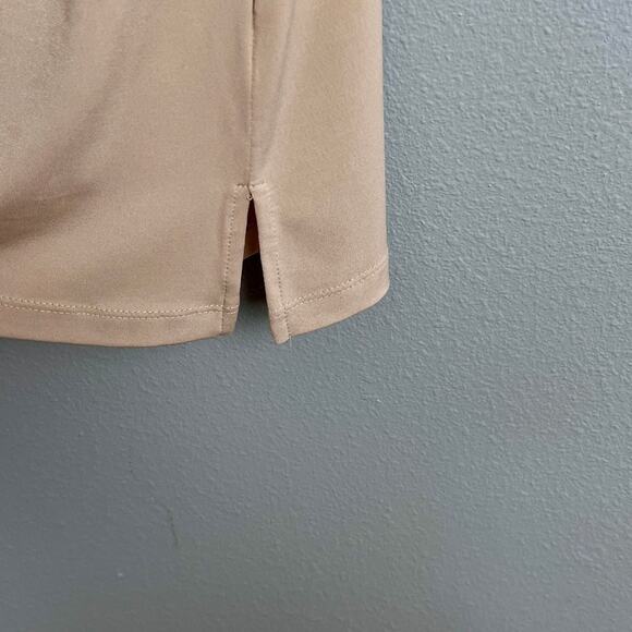 Susan Graver Women's 1X Tunic Top Colorblock‎ Stretch Knit 3/4 Sleeve Career - Picture 4 of 10